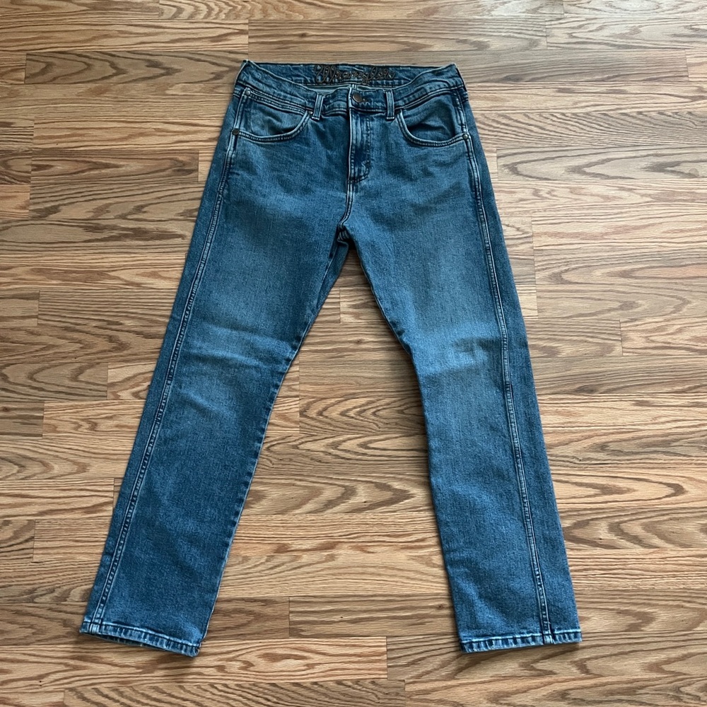 Men’s Wrangler Jeans Slim Straight Size 32 X 30
